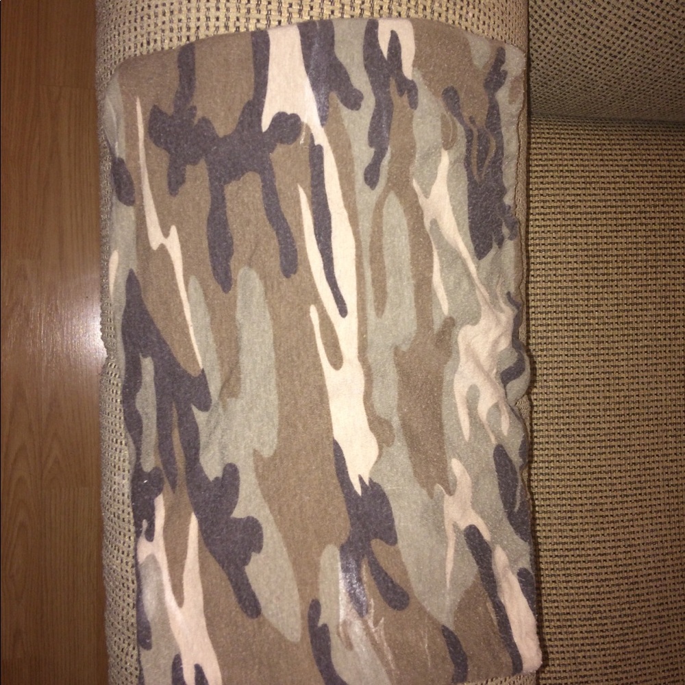 Camo tube top
